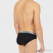 Quần lót nam Emporio Armani Stretch Cotton Brief 2-pack Black/Grey